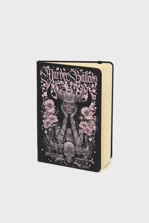 killstar Murder Ballads Journal Black