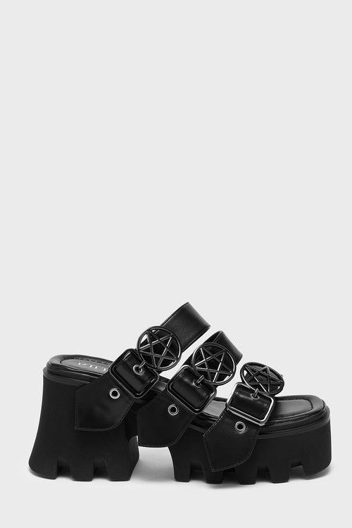killstar Natash Sandals Black