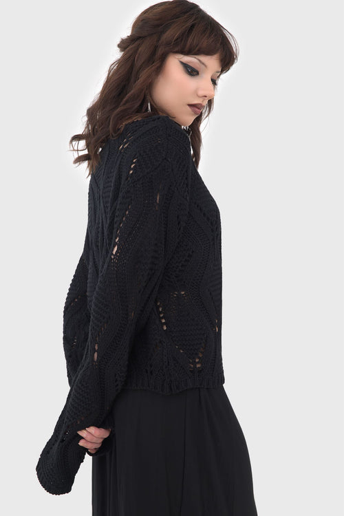 Killstar Nebula Riot Sweater Black