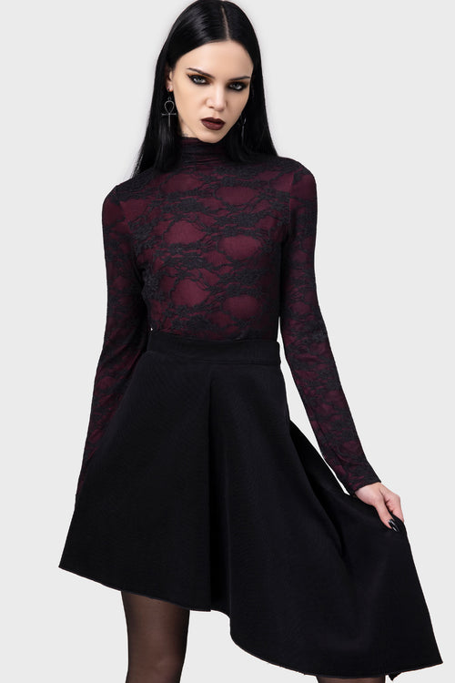 Killstar Nether Realm Skirt Black