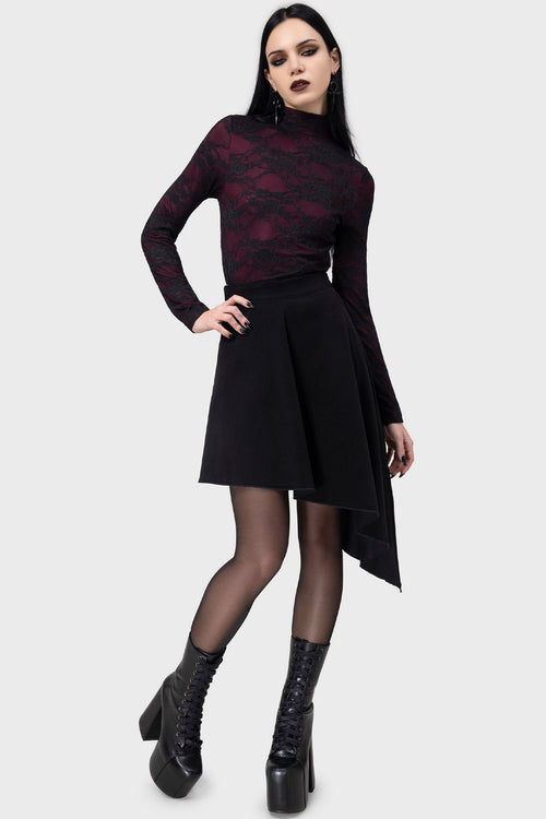 Killstar Nether Realm Skirt Black