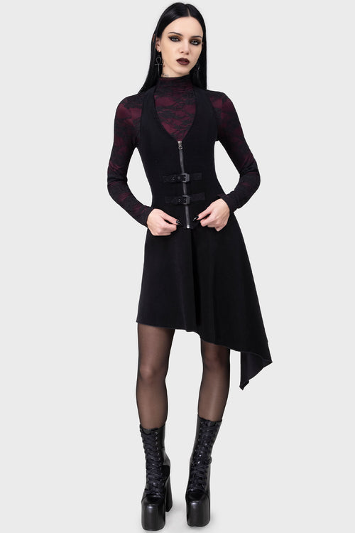 killstar Nether Realm Skirt Black