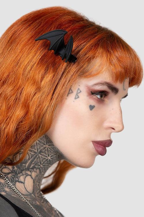 Killstar Night Creature Hair Clip Black