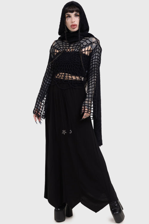 Killstar Night Trap Sweater Black