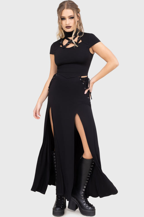 killstar Nightbriar Top Black