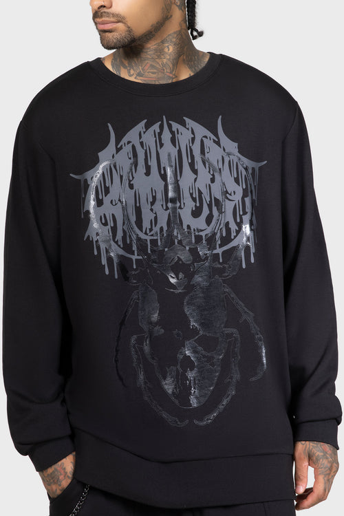 Killstar Nightcrawler Sweatshirt Black