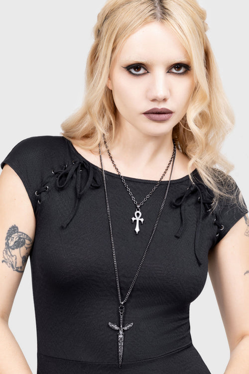 Killstar Nightwane Dress Black