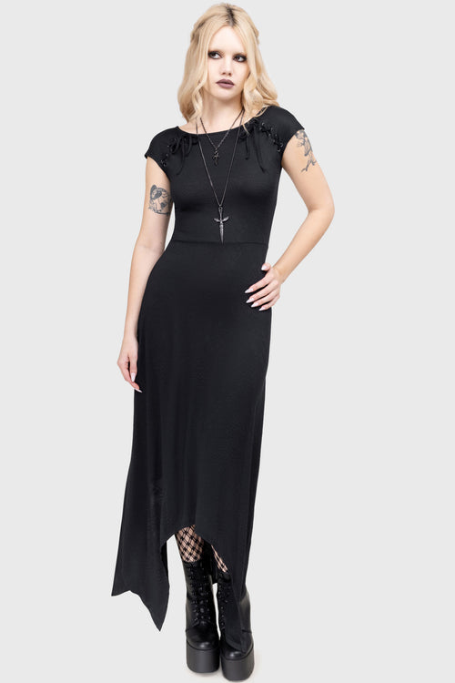 killstar Nightwane Dress Black