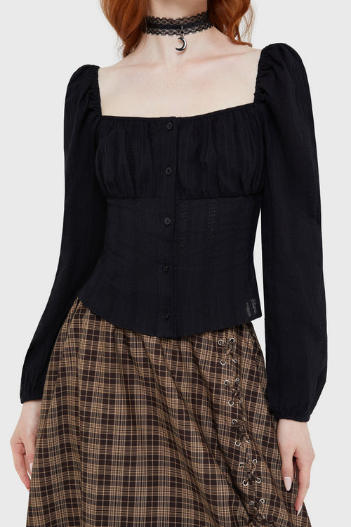 Killstar Nightwood Top Black