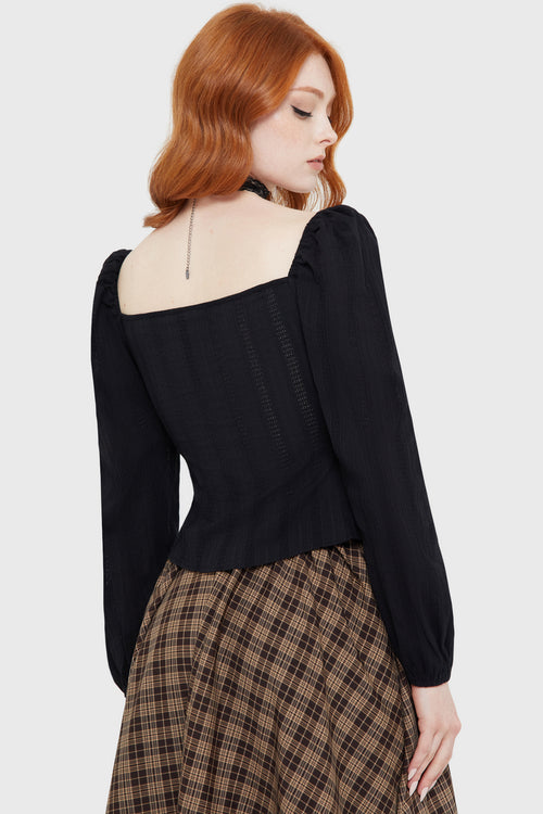 Killstar Nightwood Top Black