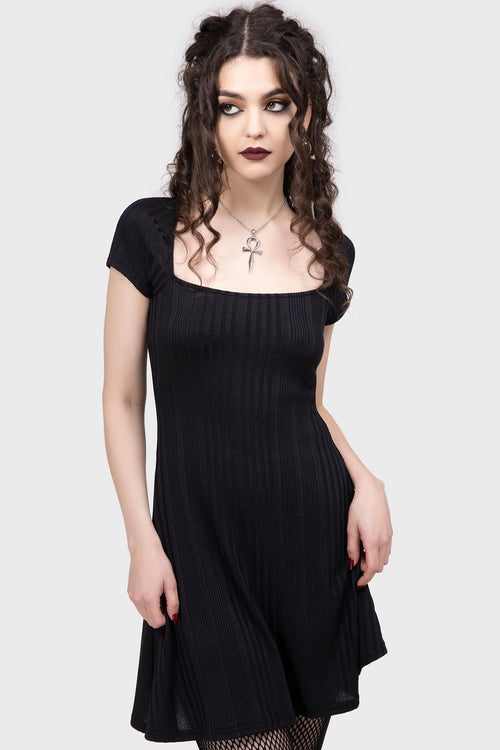 killstar Nocturnee Dress Black