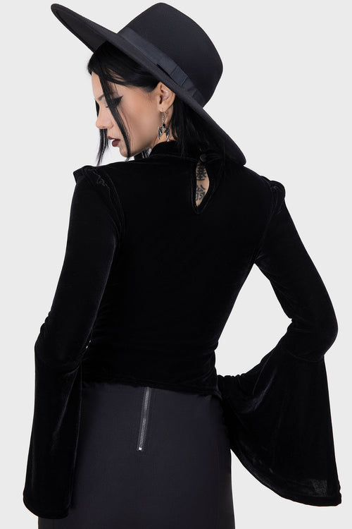 Killstar Noxine Top Black