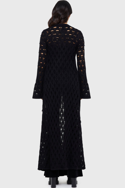 Killstar Nymeria Cardigan [BLACK] Black