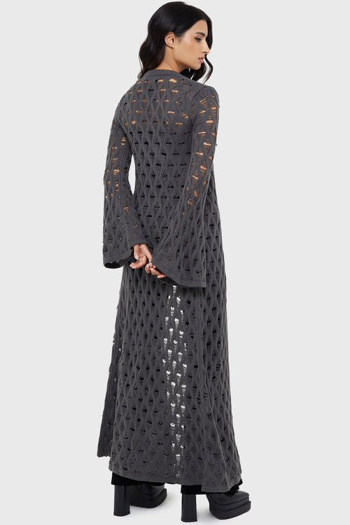 Killstar Nymeria Cardigan [GREY] Grey