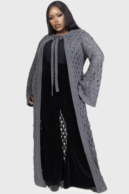 Killstar Nymeria Cardigan [GREY] Grey