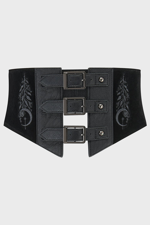 Killstar Nyx Garden Belt Black