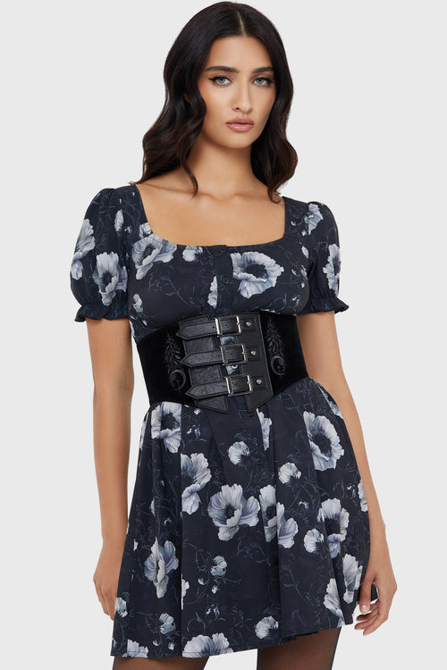 Killstar Nyx Garden Belt Black