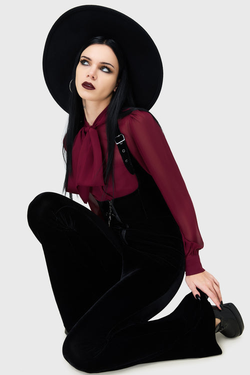 killstar Obscurella Trousers Black