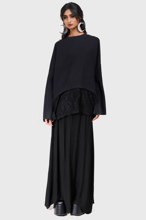 Killstar Obsidian Blitz Sweatshirt Black