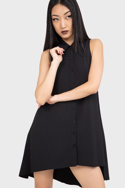 Killstar Olde Night Dress Black