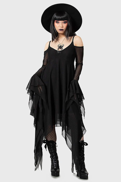 Killstar Omen Crush Dress Black
