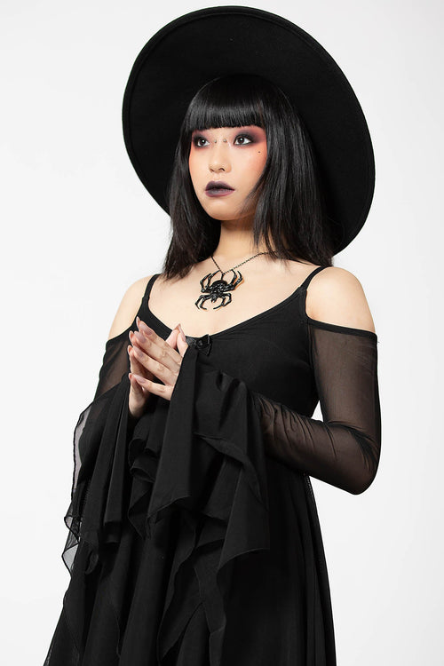 Killstar Omen Crush Dress Black