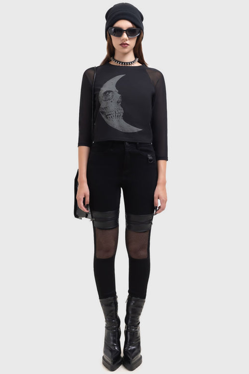 Killstar Onyx Side Jeans Black