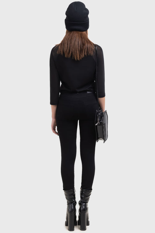 Killstar Onyx Side Jeans Black