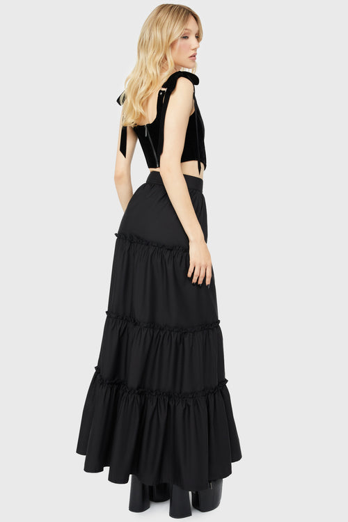 Killstar Ophidia Skirt Black