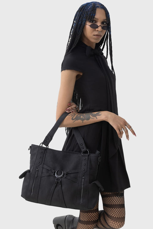 Killstar Over The Moon Bag Black