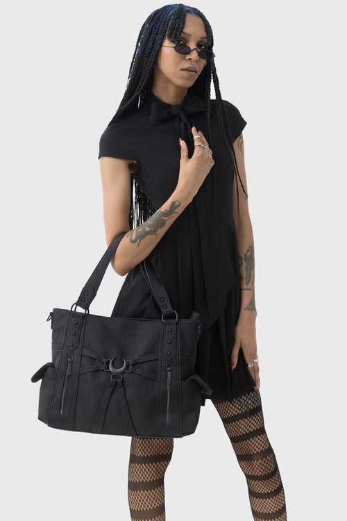 Killstar Over The Moon Bag Black