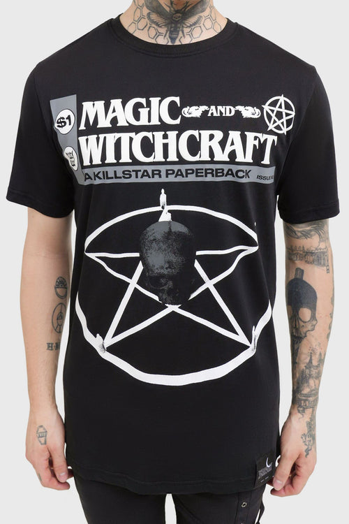 killstar Paperback T-Shirt Black