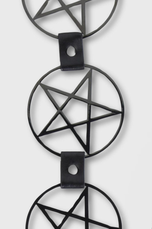 Killstar Pentagram Belt [B] Black