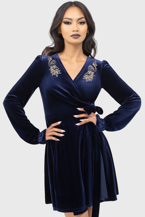 Killstar Periculum Dress Blue