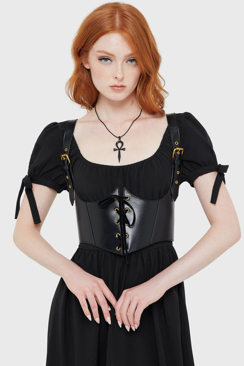 Killstar Phantoms Embrace Harness Black