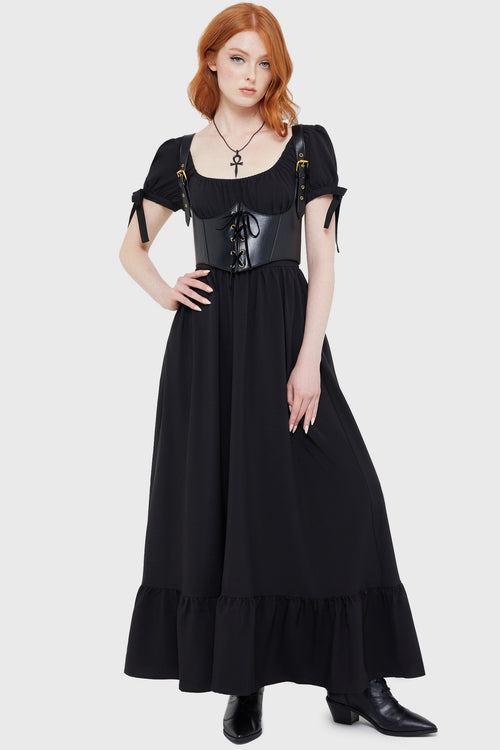 Killstar Phantoms Embrace Harness Black