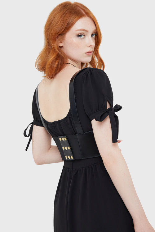 Killstar Phantoms Embrace Harness Black