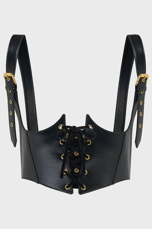 killstar Phantoms Embrace Harness Black