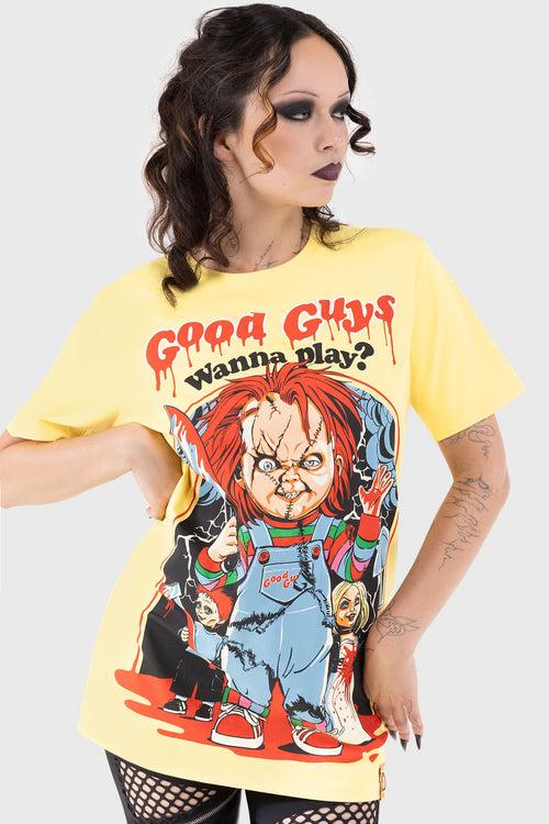 killstar Play Pals Toys T-Shirt Yellow