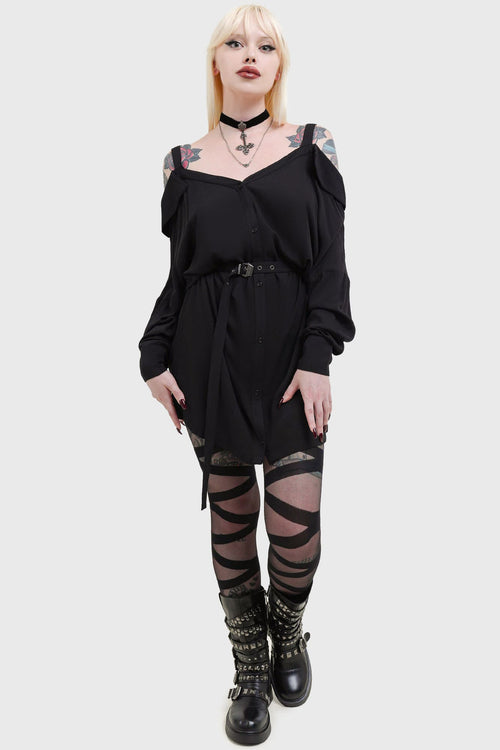 Killstar Poison Dart Dress Black