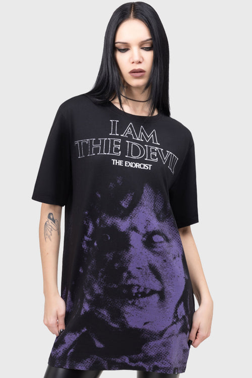 Killstar Power Of The Devil T Shirt Black