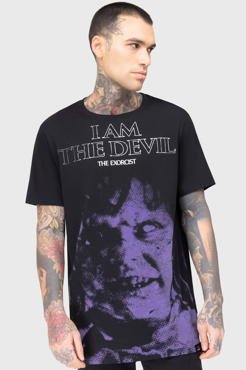 Killstar Power Of The Devil T Shirt Black