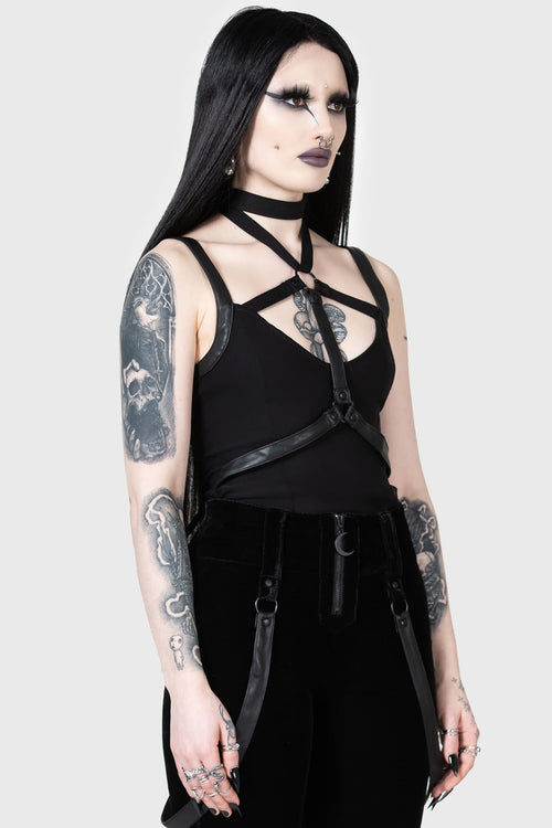 Killstar Power Surge Top Black