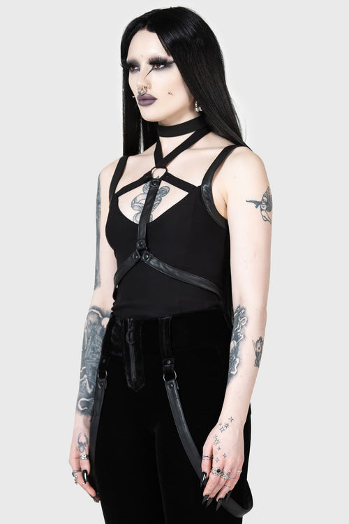 Killstar Power Surge Top Black