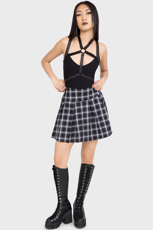 killstar Power Surge Top Black