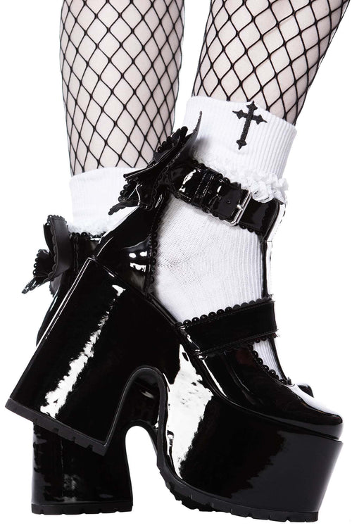 killstar Pricilla Platforms Black