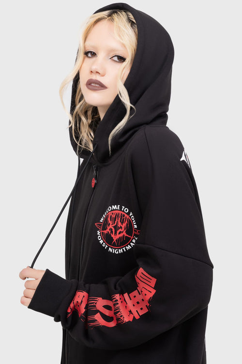 killstar Psychos Only Hoodie Black