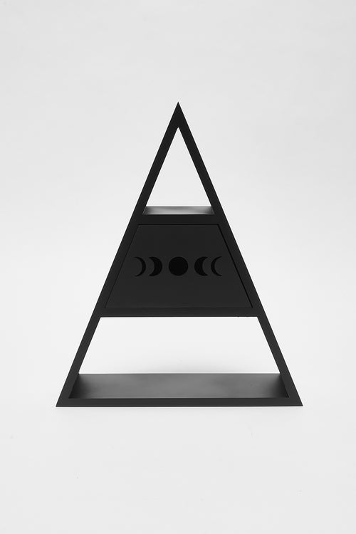 killstar Pyramid Shelf Black