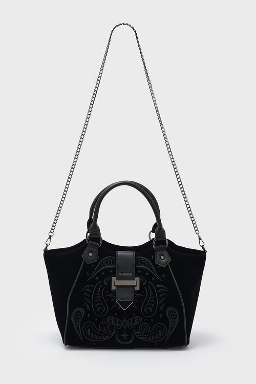 killstar Quiet Meadow Bag Black