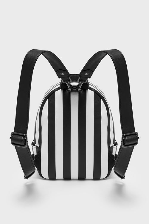 Killstar Rails Mini Backpack Black/White